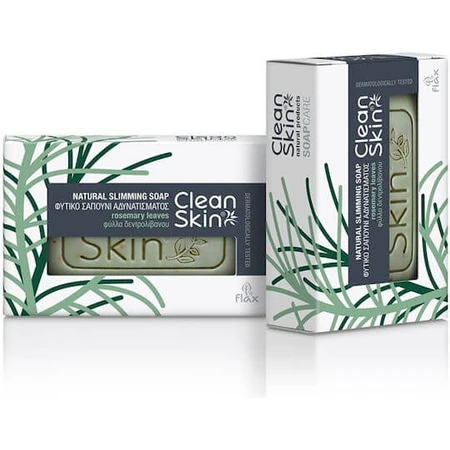 CleanSkin Natural Products Savon naturel amincissant pour le corps aux feuilles de romarin 100gr