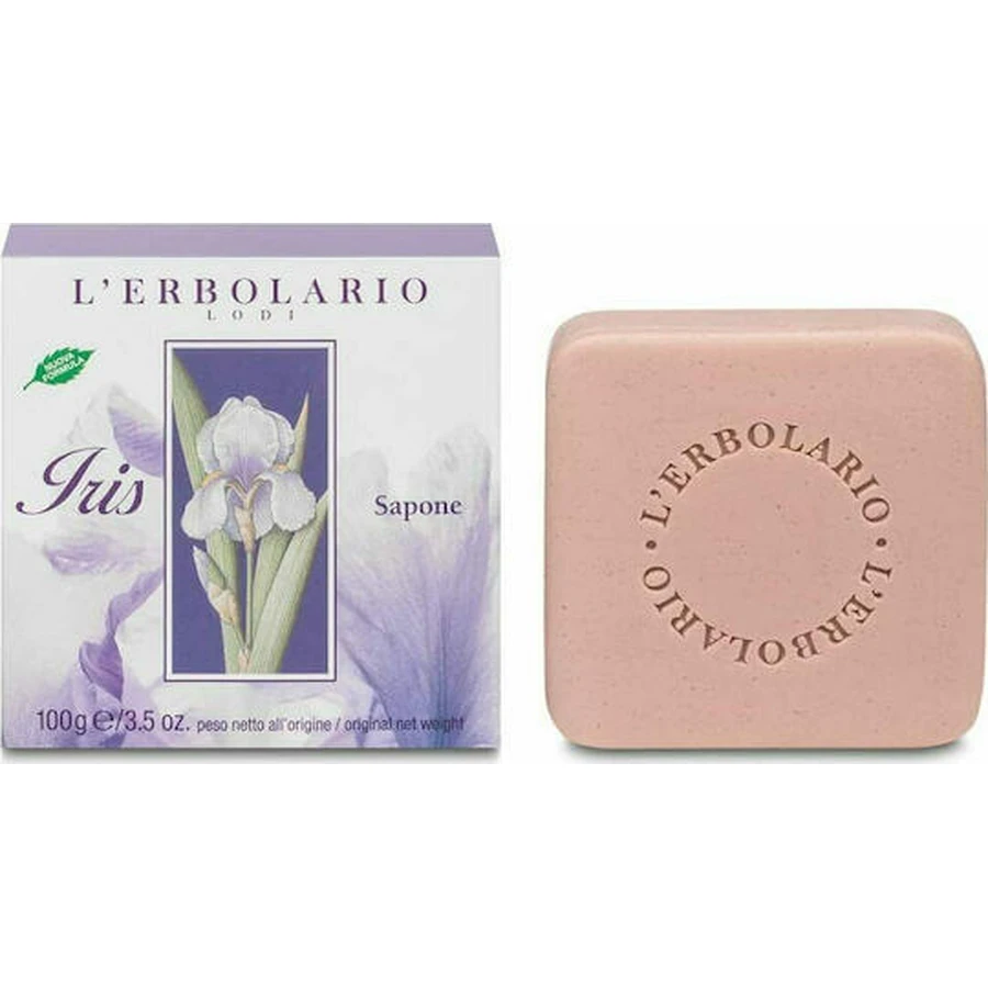 L' Erbolario Iris Iris Sapone Profumato Körperseife Bar 100gr
