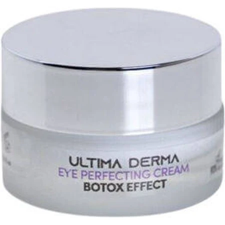 Ultima Derma Contorno de Ojos Efecto Botox Hidratante y Antiedad con Ácido Hialurónico para Pieles Maduras 15ml