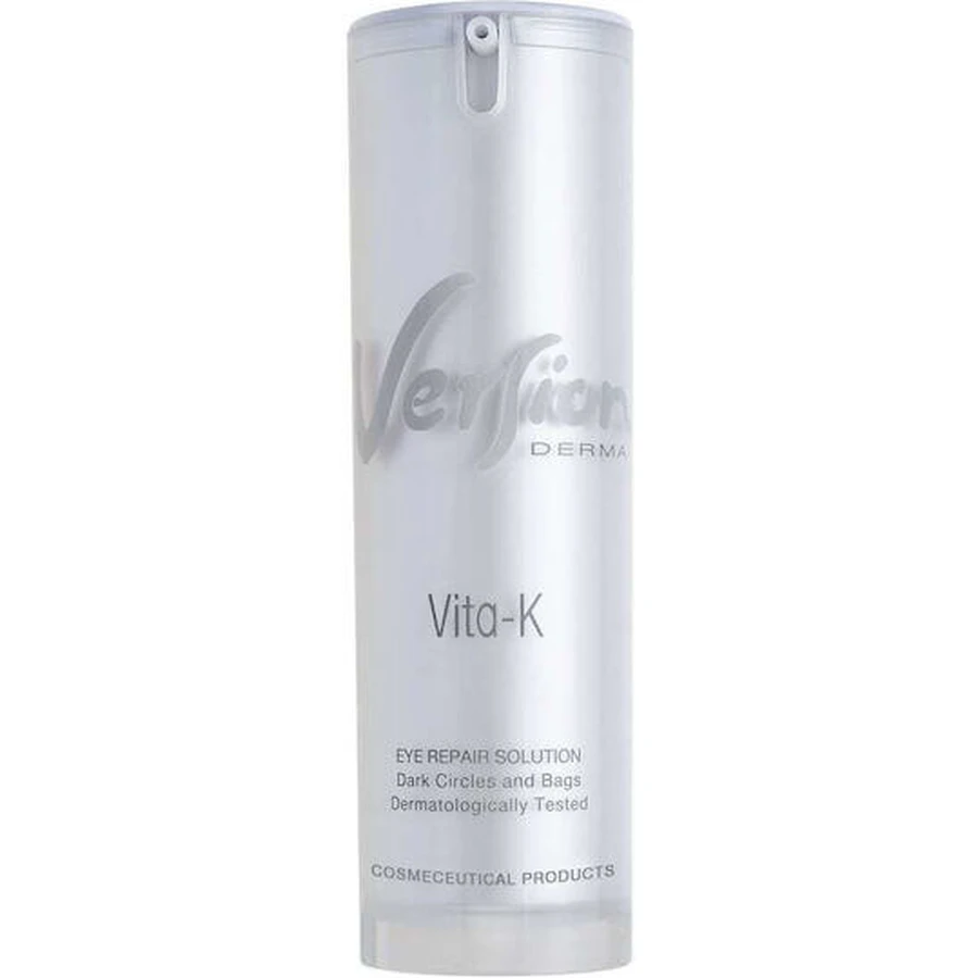 Version Vita-K Moisturizing Eye Cream Against Dark Circle with Hyaluronic Acid and Collagen 30ml
