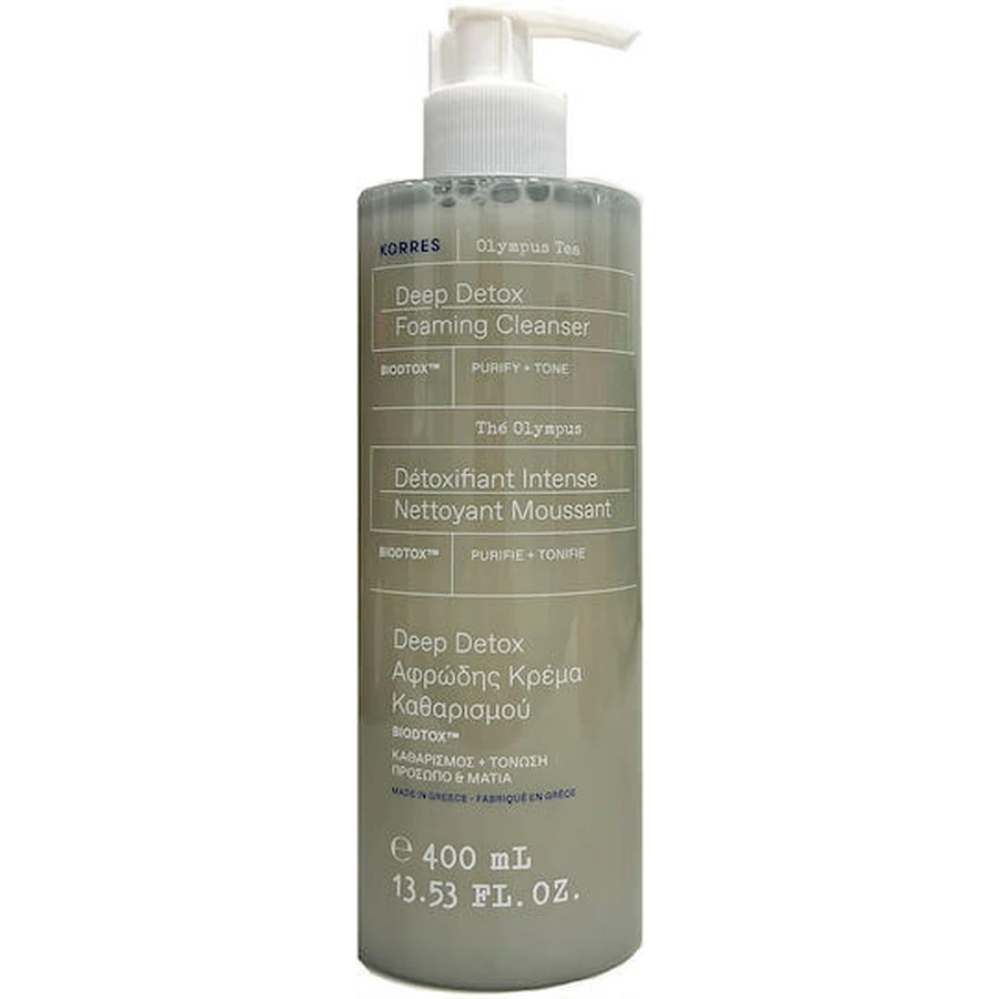 Korres Olympus Thee Diepe Ontgiftende Gezichtscrème 400ml