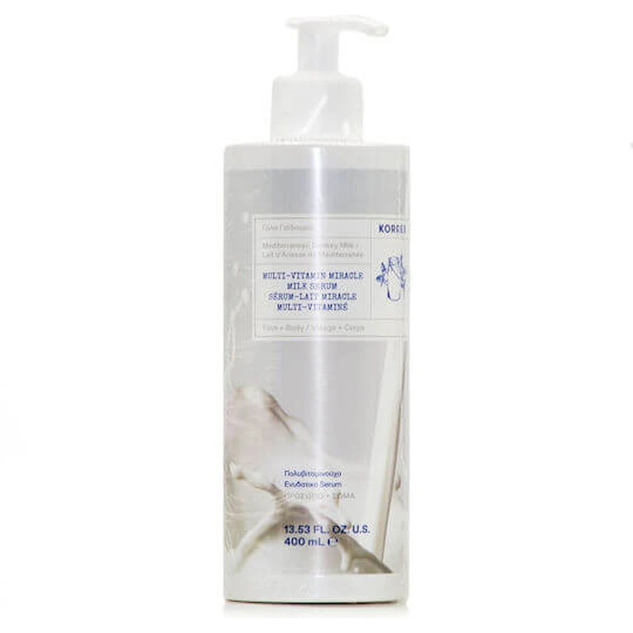 Korres Multi Vitamin Miracle Miracle Serum Moisturizing Body Serum with Donkey Milk 400ml