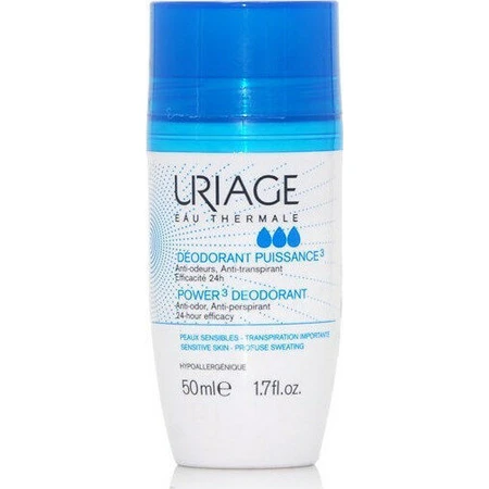 Uriage Power 3 Déodorant anti-transpirant 24h Roll-On 50ml