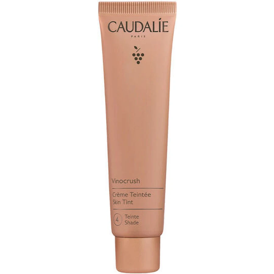 Caudalie Vinocrush Matiz Piel Tono 4 Crema Facial Hidratante y Antimanchas con Ácido Hialurónico y Prebióticos 30ml
