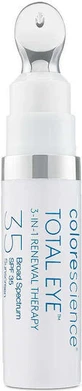 Colorescience Total Eye Crema Contorno de Ojos Hidratante 3 en 1 con SPF35 contra las Ojeras para Piel Sensible 7ml