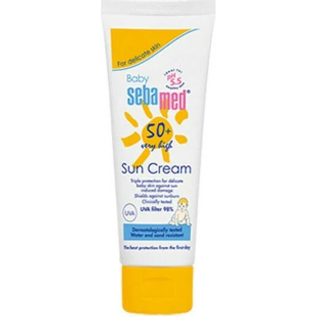 Sebamed Waterproof Baby Sun Cream Emulsion SPF50 75ml 4103040898326