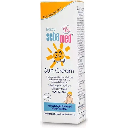 Sebamed Waterproof Baby Sun Cream Emulsion SPF50 75ml 4103040898326