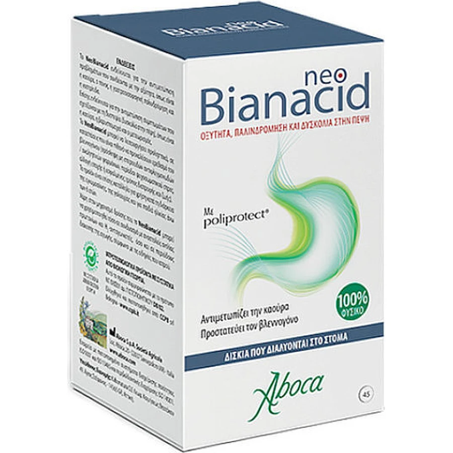 Aboca Neo Bianacid Gluten Free 45 tabs