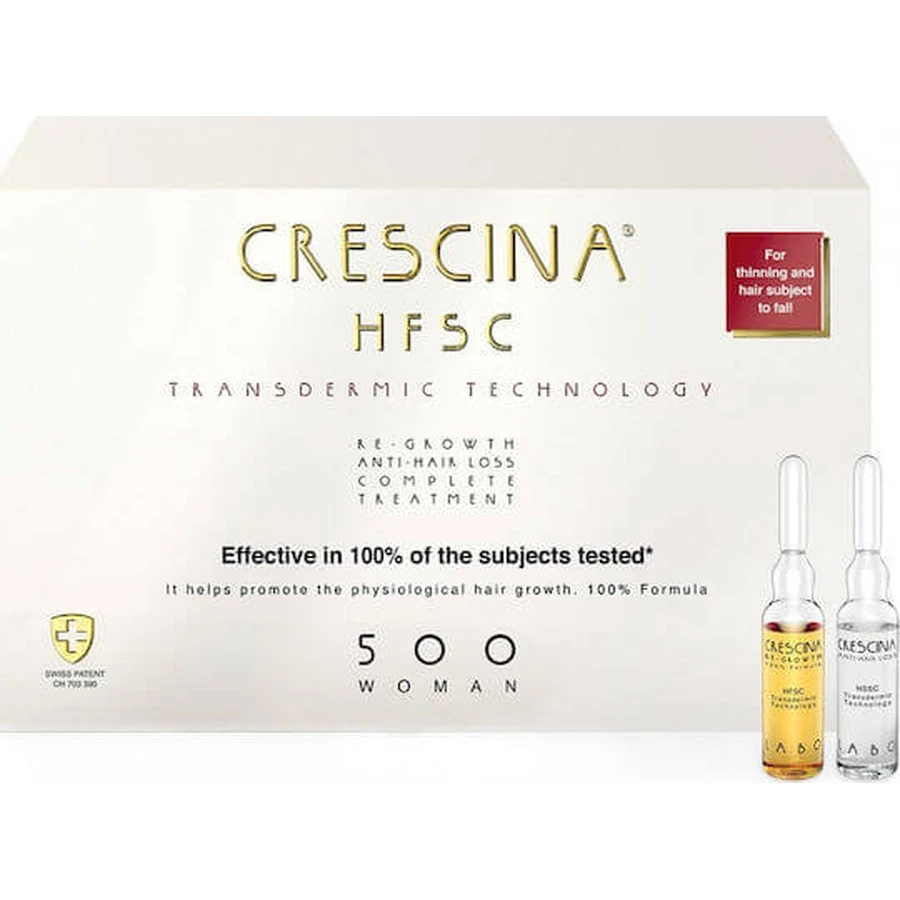 Labo Crescina Transdermic Crescina Transdermic Re-Growth HFSC Hair ampoule for hair loss for women 20x3.5ml