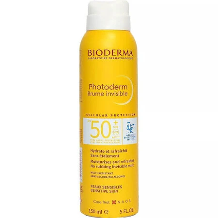 Bioderma Photoderm Photoderm Invisible Mist Sun Protection Mist für Gesicht und Körper SPF50+ 150ml