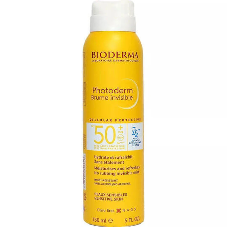 Bioderma Photoderm Photoderm Invisible Mist Sun Protection Mist für Gesicht und Körper SPF50+ 150ml