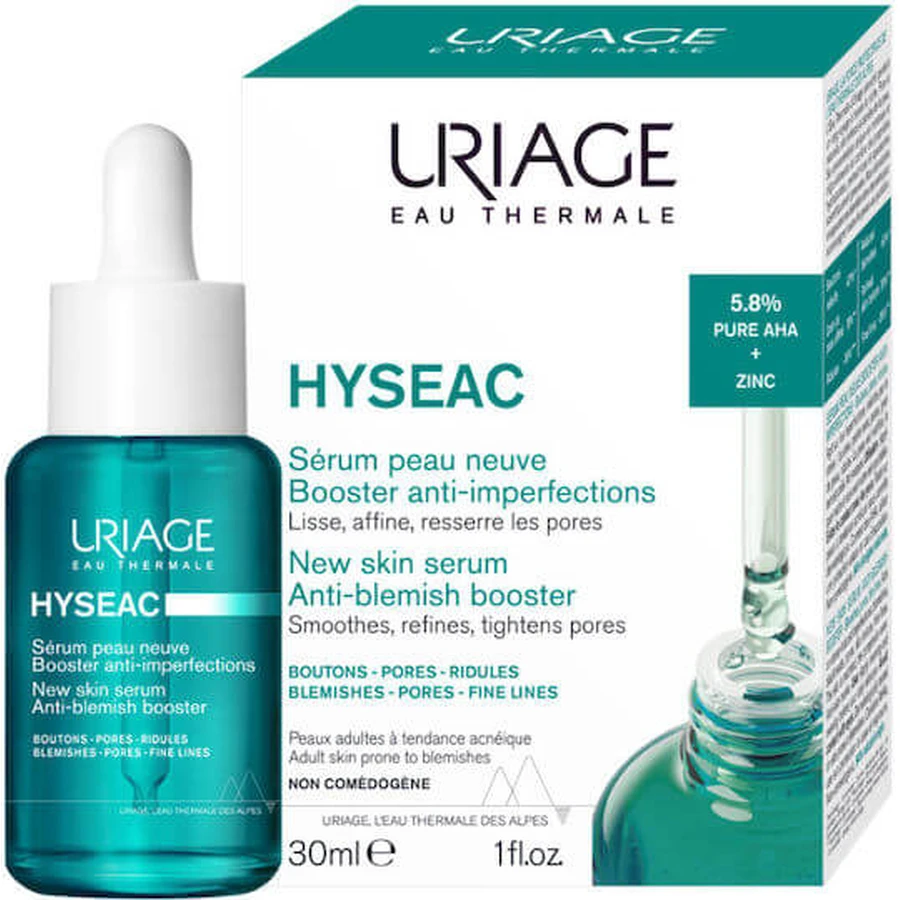 Uriage Hyseac Refuerzo Facial Antiedad con AHA 30ml