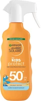 Garnier Ambre Solaire Waterproof Kids Sun Cream Spray SPF50 270ml