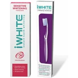 iWhite Sensitive Whitening Zahnpasta für empfindliche Zähne und Zahnaufhellung & Zahnbürste Instant Whitening Zahnbürste 75ml