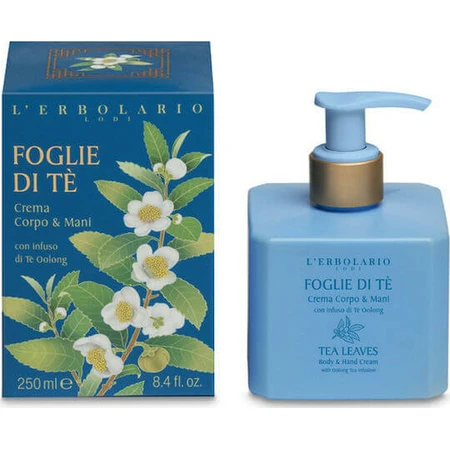 L' Erbolario Crema Corporal Hidratante Hojas de Té Piel Sensible 250ml