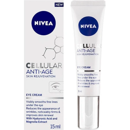 Nivea Cellular Crema Antiedad para Ojos y Labios con Ácido Hialurónico 15ml