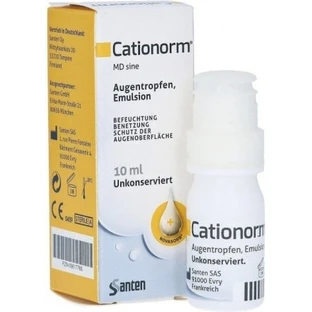 Santen Cationorm Gotas Oculares para Ojos Secos 10ml