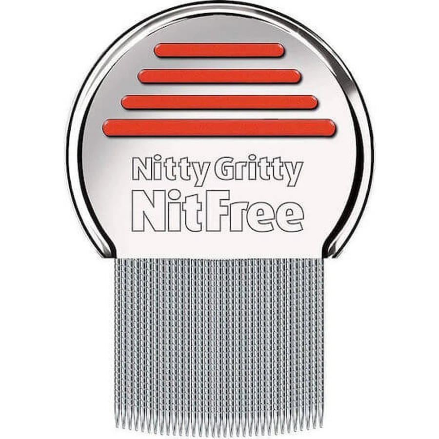 Nitty Gritty Nitfree Nitty Gritty Nitfree Traitement des poux Peigne rouge 1pc