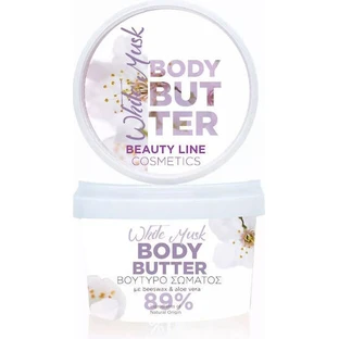 Beauty Line Cosmetics Manteca Corporal de Almizcle Blanco 250ml