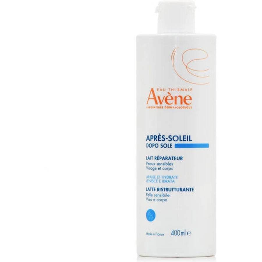 Eau Thermale Avène Apres Soleil Emulsión After Sun Rostro y Cuerpo con Jojoba 400ml