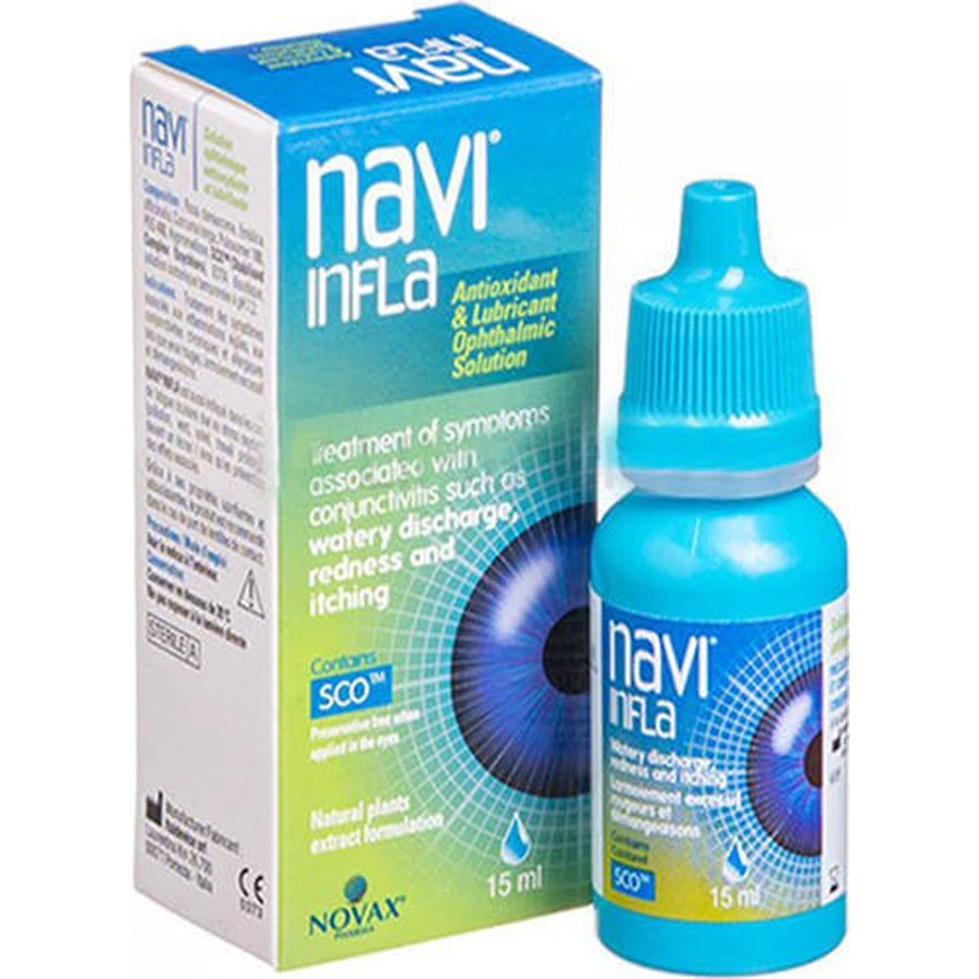 Novax Pharma Navi Infla Oogdruppels 15ml