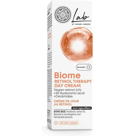 Natura Siberica Lab Biome Anti-Ageing Dagcrème met Retinol 50ml