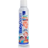 InterMed Babyderm Crema Solar Bebé Waterproof Spray SPF50 200ml