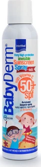 InterMed Babyderm Waterproof Baby Sun Cream Spray SPF50 200ml