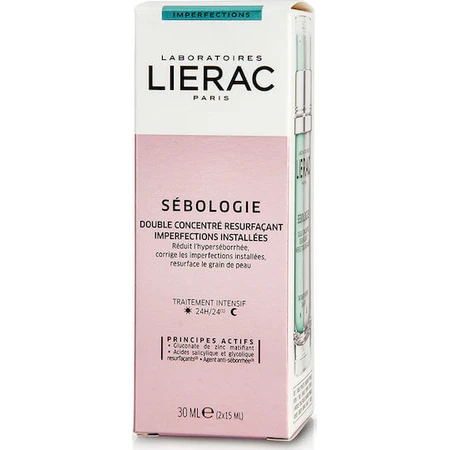 Lierac Sebologie Doble Gel Facial Regulador Contra Imperfecciones 30ml