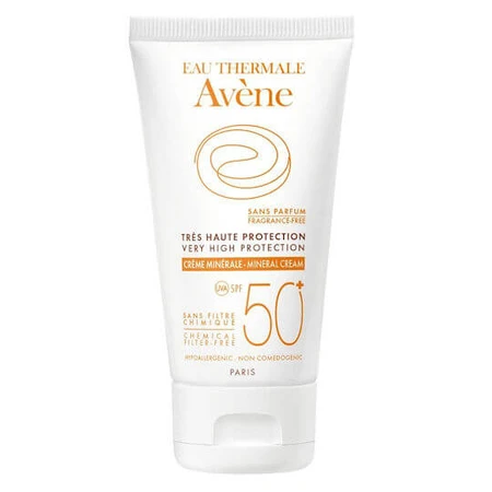 Eau Thermale Avène Mineral Waterproof Face Cream with Sun Protection SPF50 50ml
