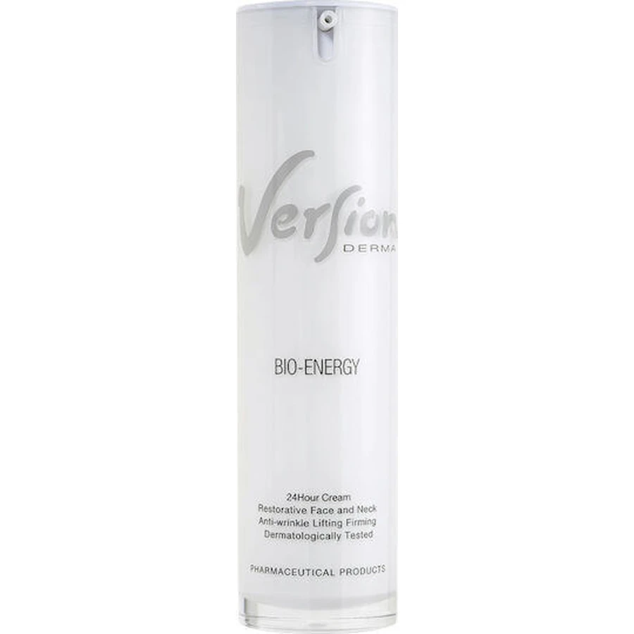 Version Bio Energy Crema Facial Antiarrugas 24h con Ácido Hialurónico y Péptidos 50ml