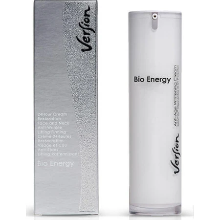 Version Bio Energy Crema Facial Antiarrugas 24h con Ácido Hialurónico y Péptidos 50ml