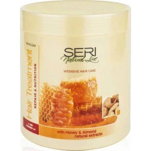 Farcom Seri Seri Natuurlijke Lijnbehandeling Amandel & Honing Herstellend Haarmasker 1000ml