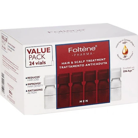 Foltene Hair & Scalp Treatment Haarampulle gegen Haarausfall für Männer 24x6ml