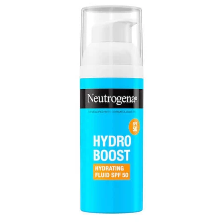 Neutrogena Hydro Boost Day Moisturising, Pigmentation and Brightening Face Cream with SPF50 with Hyaluronic Acid and Vitamin C 50ml
