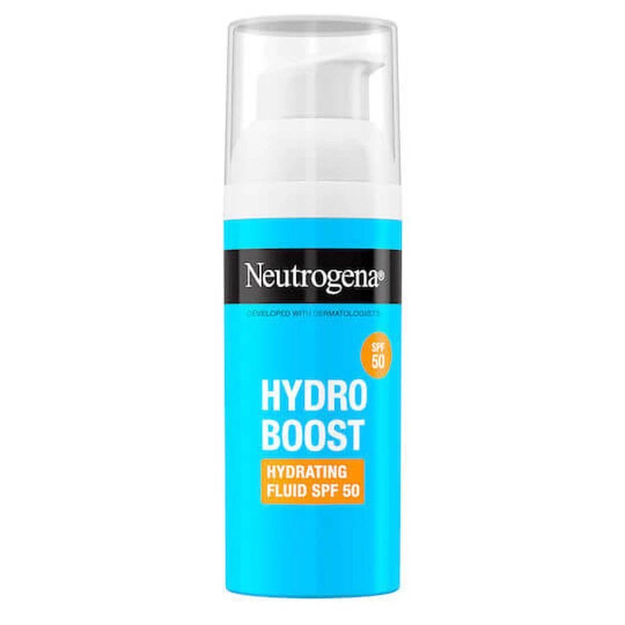 Neutrogena Hydro Boost Day Moisturising, Pigmentation and Brightening Face Cream with SPF50 with Hyaluronic Acid and Vitamin C 50ml