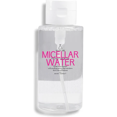 Laboratorio Juventud. Agua Micelar Desmaquillante Cara, Ojos y Labios 400ml