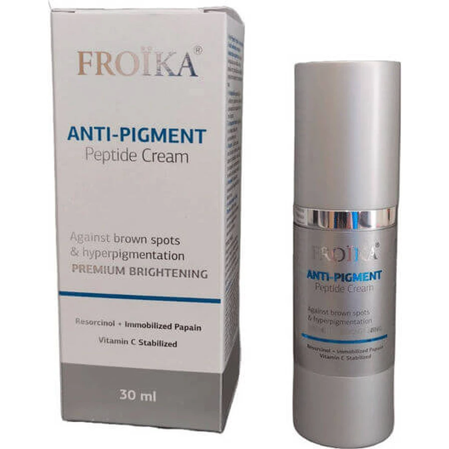Froika Anti-Pigment Aufhellende Gesichtscreme mit Vitamin C und Peptiden 30ml