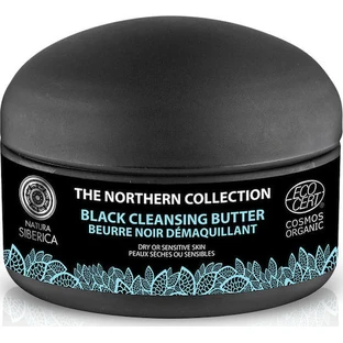 Natura Siberica The Nothern Collection Zwarte Reinigingsboter Gezichts Make-up Verwijderende Crème 120ml