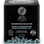Natura Siberica The Nothern Collection Zwarte Reinigingsboter Gezichts Make-up Verwijderende Crème 120ml