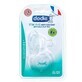 Set de 2 tetinas de silicona con cuello ancho y funci&#243;n sensorial antic&#243;licos, Flow 4, +6 meses, Dodie