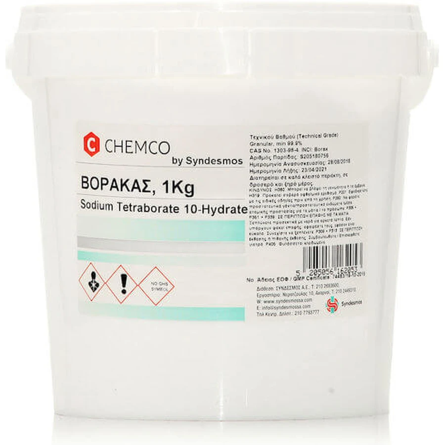 Chemco Natriumtetraboraat Decahydraat Vorakas 1000gr