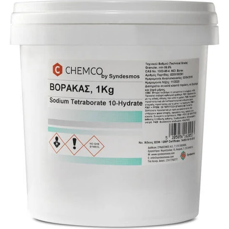 Chemco Natriumtetraboraat Decahydraat Vorakas 1000gr