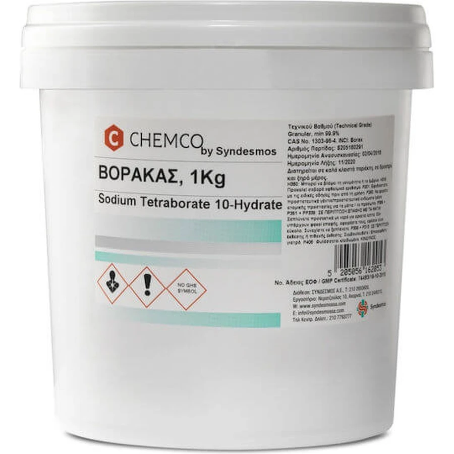 Chemco Natriumtetraboraat Decahydraat Vorakas 1000gr