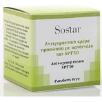 Sostar Focus Crema Facial de Día Hidratante y Antiedad SPF30 con Ácido Hialurónico y Pantenol 50ml