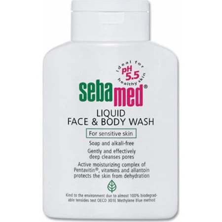 Sebamed Vloeibare Gezichts- & Lichaamswasvloeistof voor 200ml