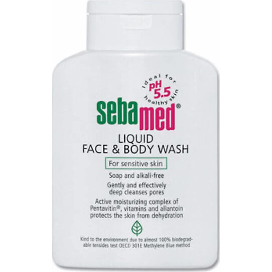 Sebamed Vloeibare Gezichts- & Lichaamswasvloeistof voor 200ml