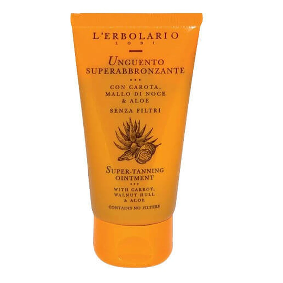 L' Erbolario Super-Tanning Ointment Waterproof Body Tanning Cream 75ml