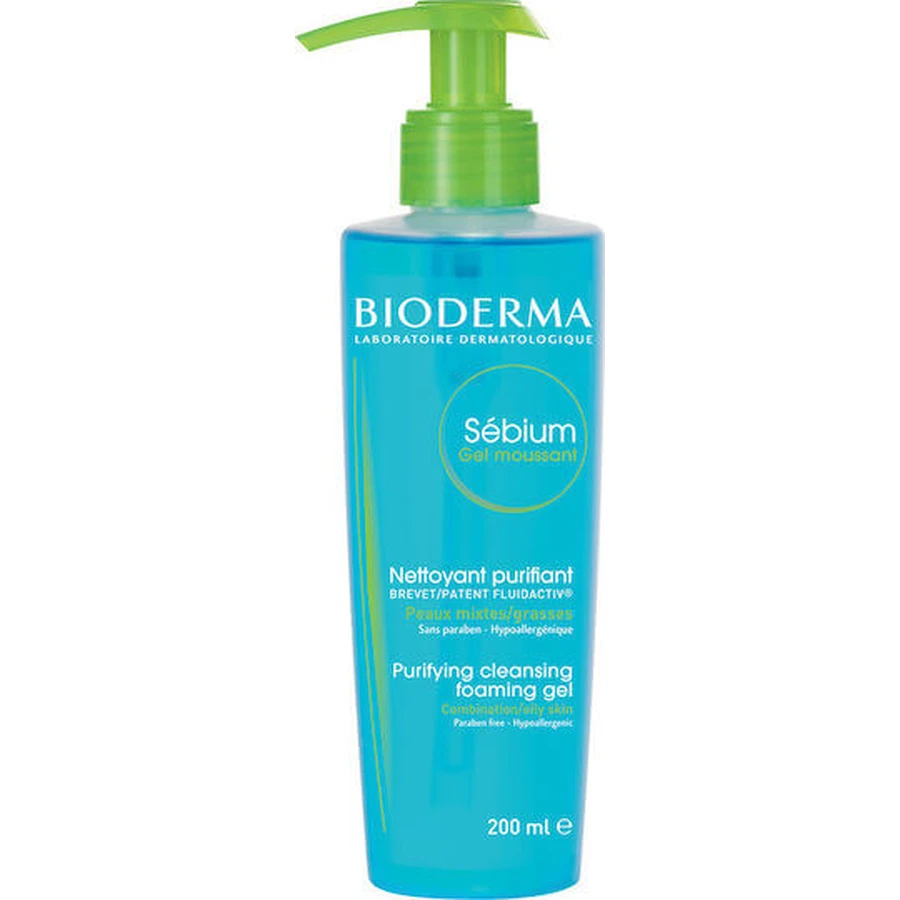 Bioderma Sebium Face Gel for Acne-prone Skin 200ml