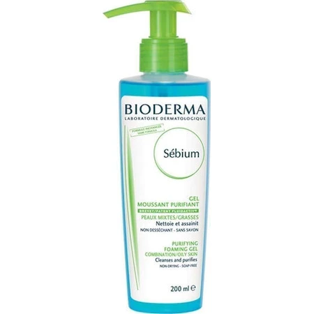 Bioderma Sebium Face Gel for Acne-prone Skin 200ml